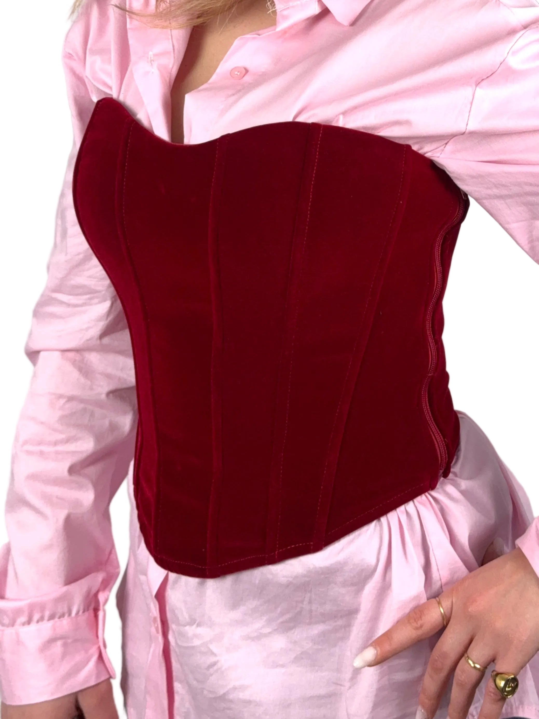 TOP CORSETTO VELVET ICONIC