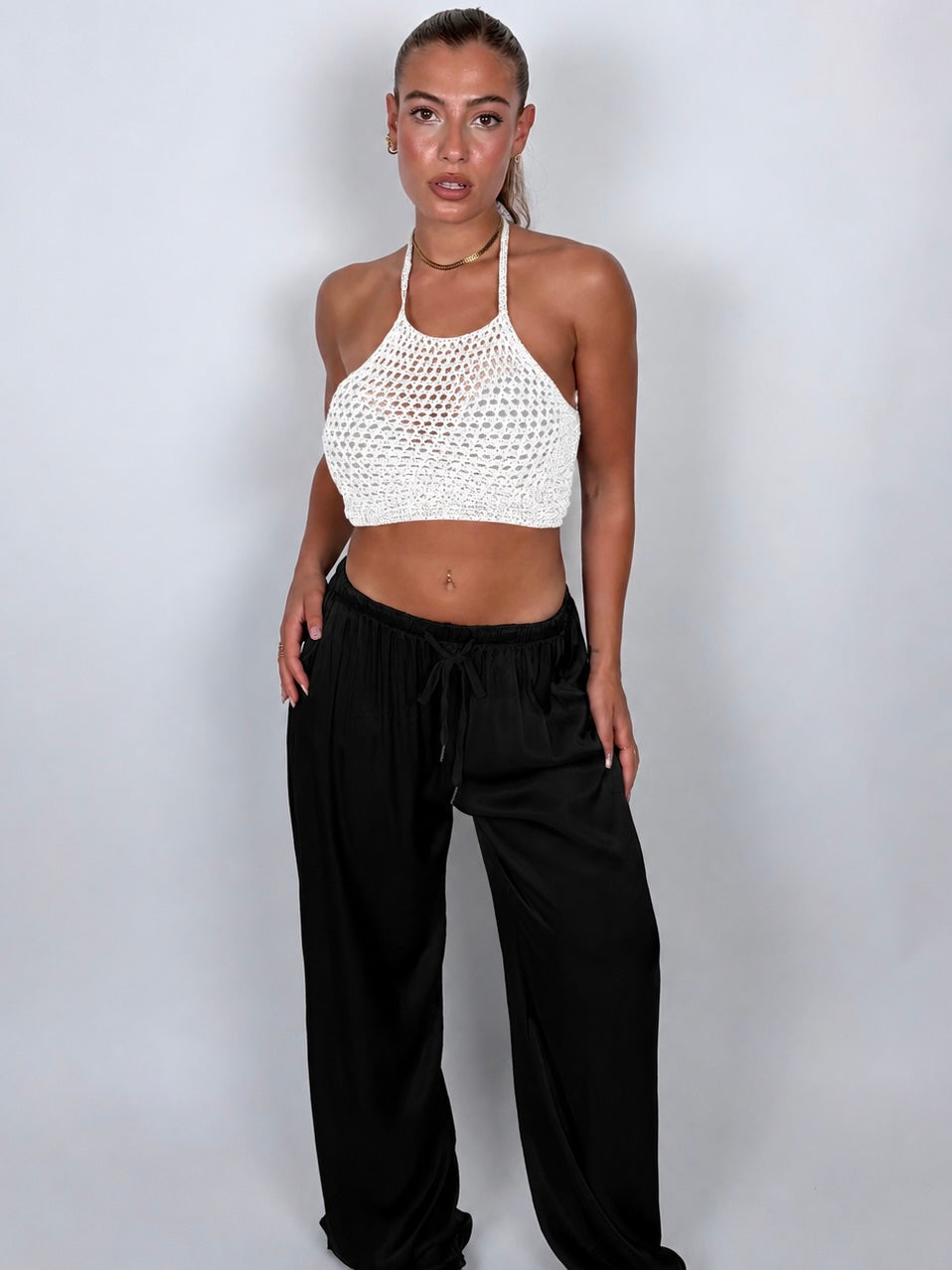PANTALONE SATINATO