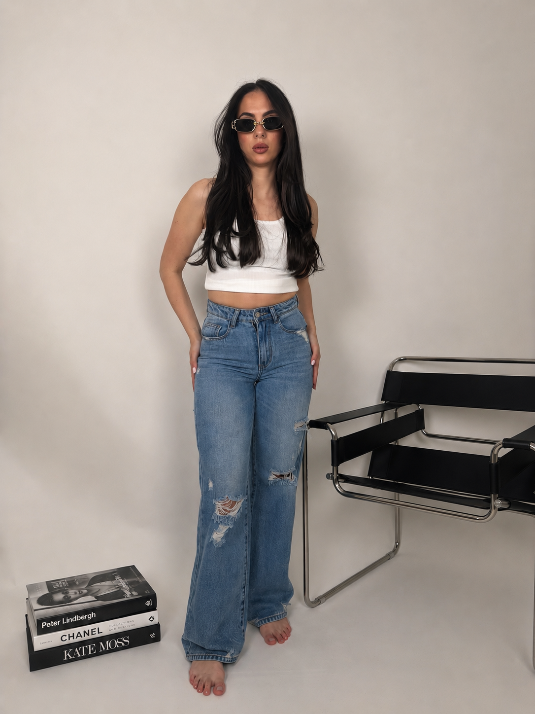 JEANS STRAIGHT DENIM ESSENTIAL