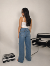 JEANS STRAIGHT DENIM ESSENTIAL