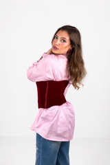 TOP CORSETTO VELVET ICONIC