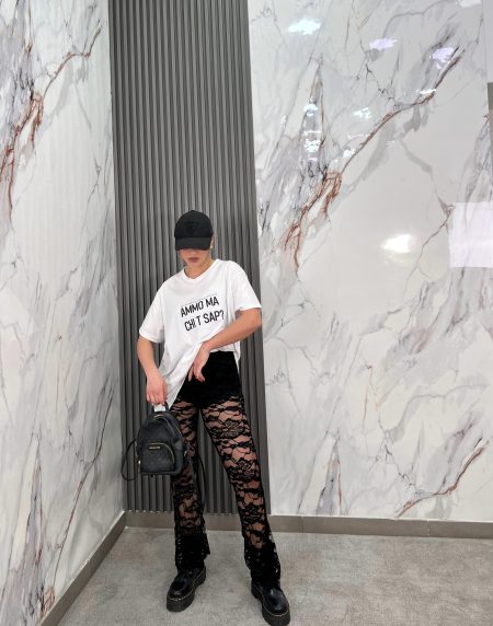 PANTALONE IN PIZZO