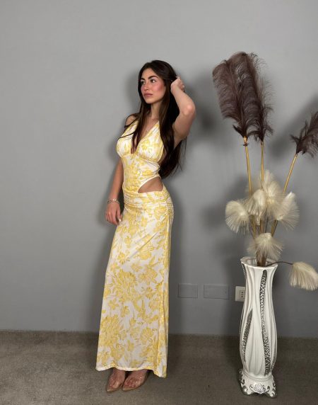 DRESS LISBONA giallo