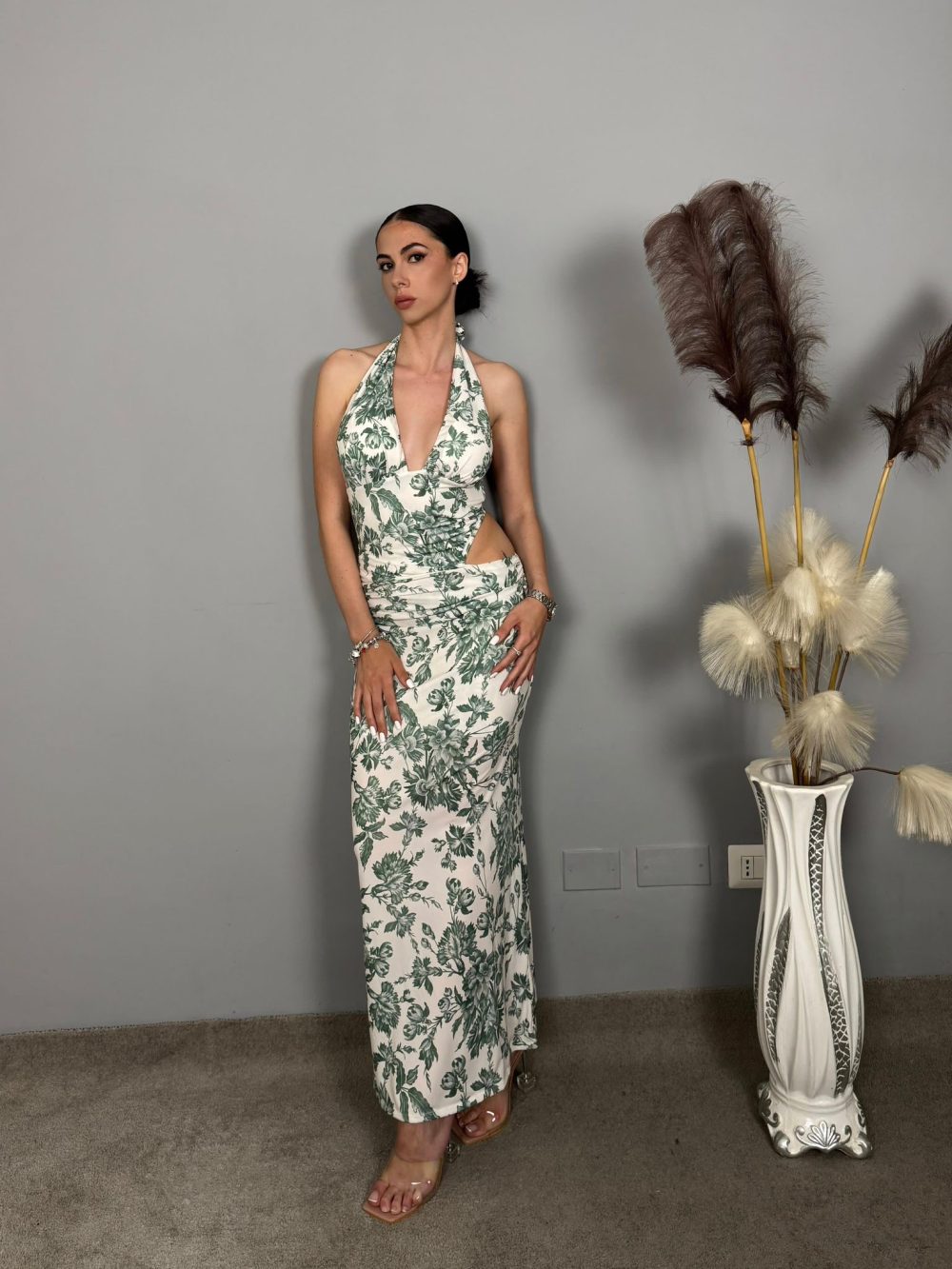 DRESS LISBONA verde