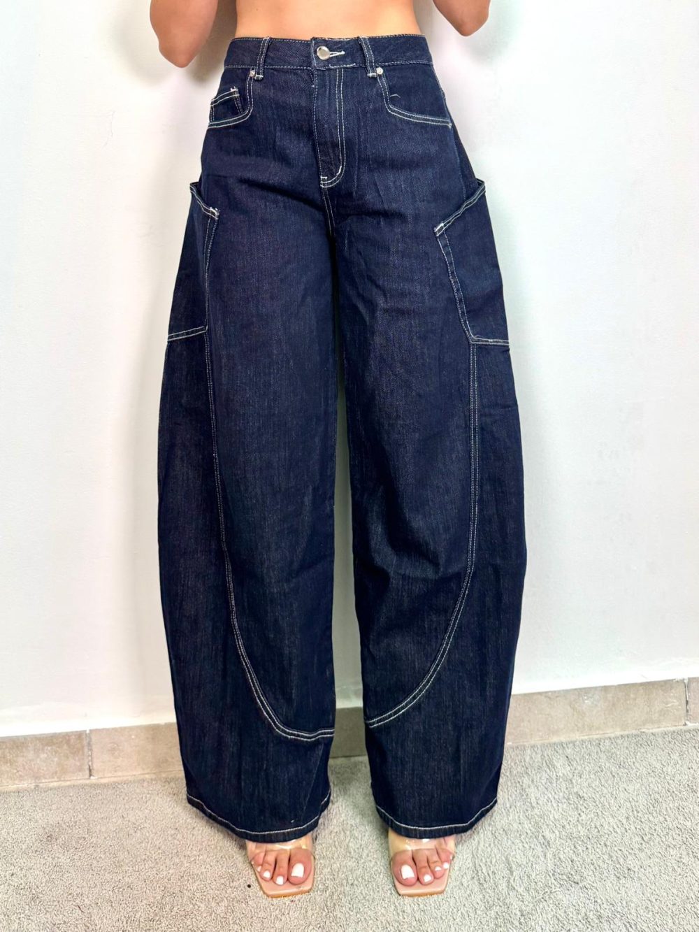 JEANS CARGO WIDE - immagine 2