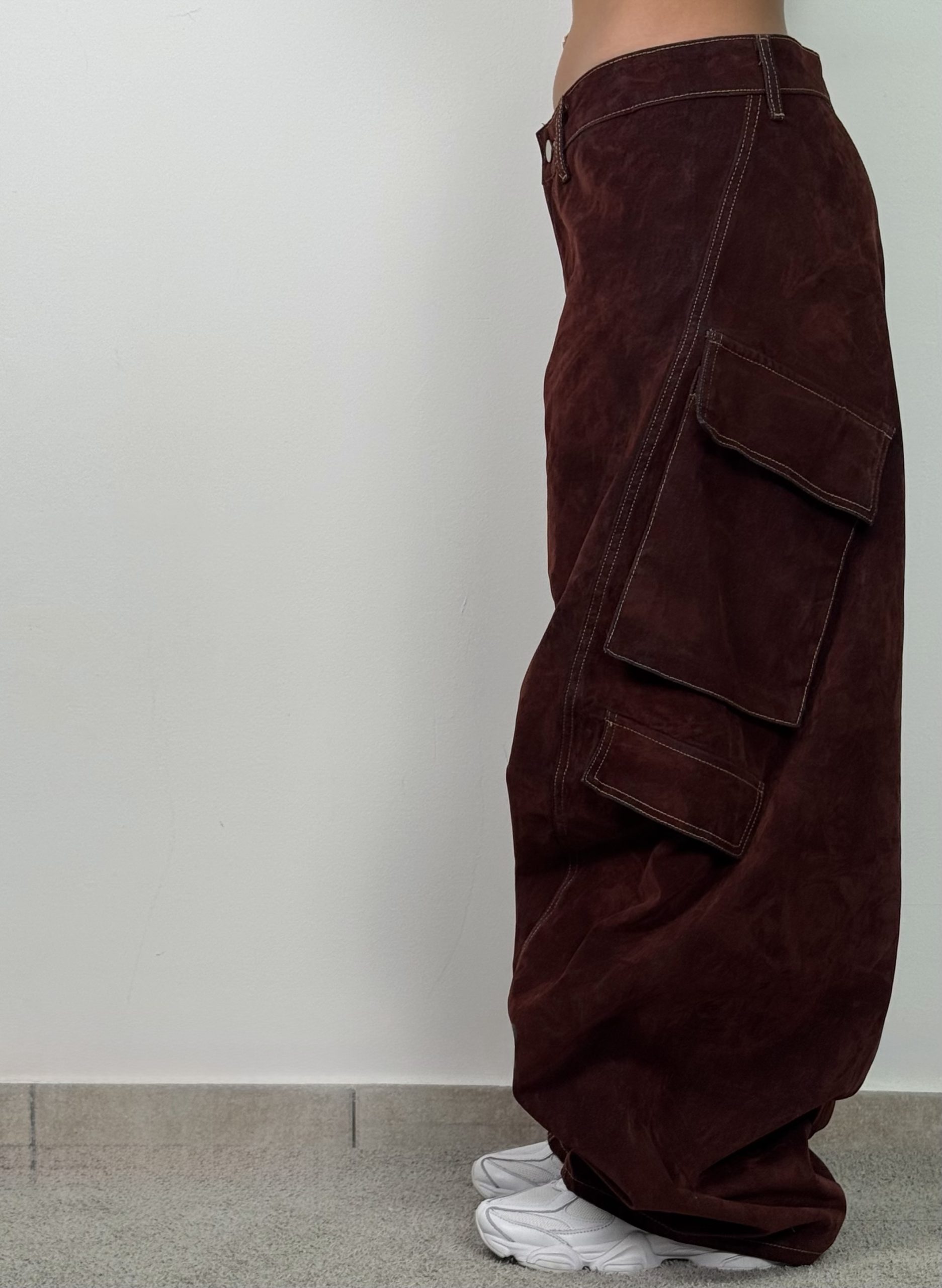 PANTALONE CARGO SUEDE URBAN - immagine 2