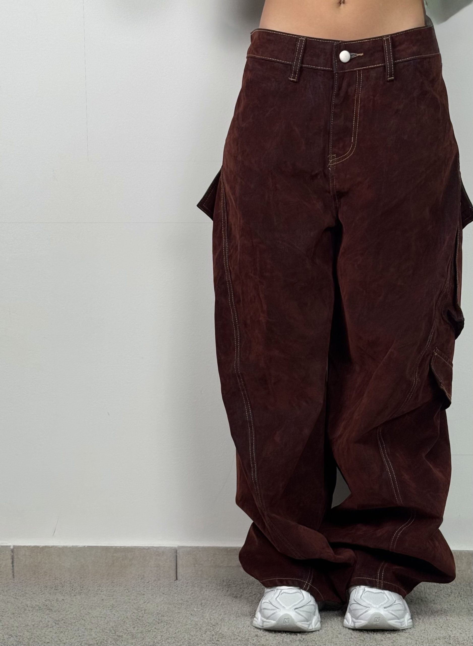 PANTALONE CARGO SUEDE URBAN