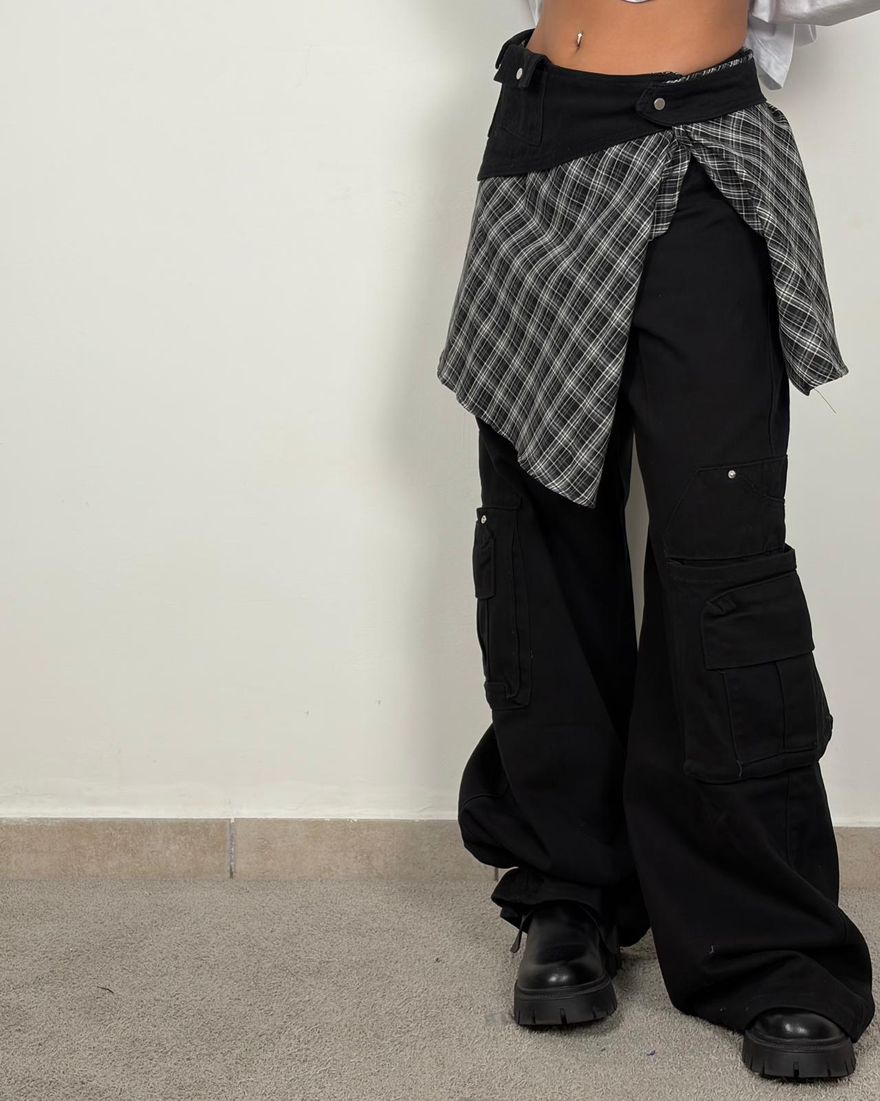 PANTALONE CARGO CHECK