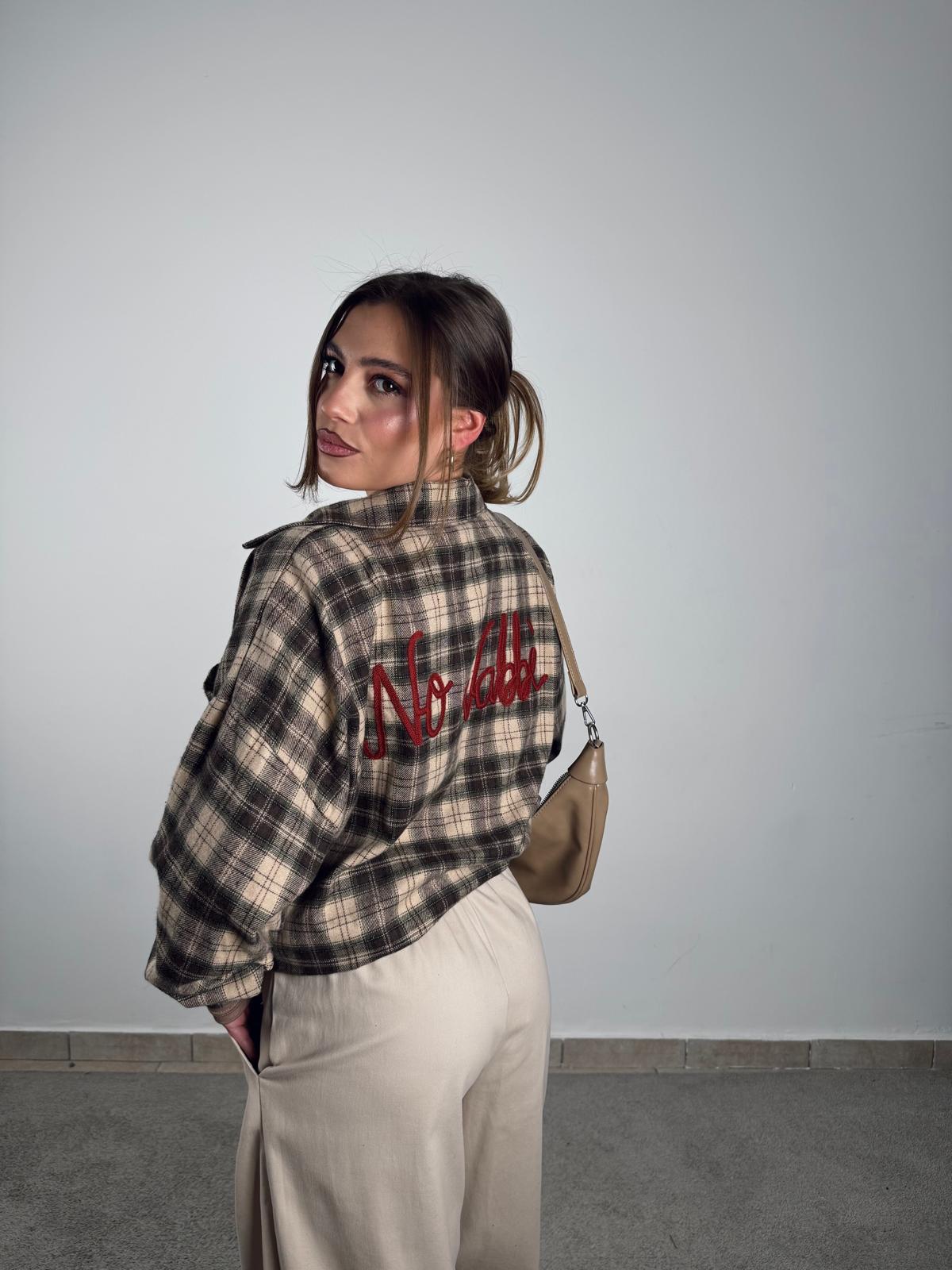 CAMICIA CHECK OVERSIZE ESSENTIAL - immagine 2